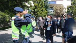 Gölbaşı'nda şehitlik ziyareti