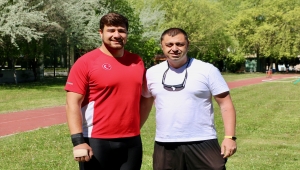 Gülleyi 90 santimetre daha uzağa atabilirse Tokyo Olimpiyatları'na vize alacak