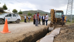 Hadim'de elektrik hatları yer altına alınıyor