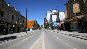 İç Anadolu kentlerinin cadde ve sokaklarında Ramazan Bayramı'nda sakinlik hüküm sürüyor