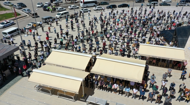 Kayseri, Niğde, Sivas ve Kırşehir'de Filistinli şehitler için gıyabi cenaze namazı kılındı