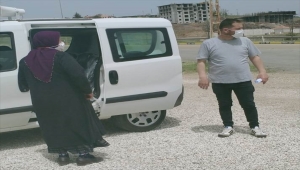 Kırıkkale'de Kovid-19 testi pozitif çıkan kadınla temaslı eşi yol uygulamasında yakalandı