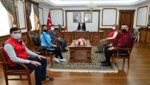 Kırşehir Valisi Akın'a Gençlik Haftası ziyareti