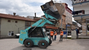 Kızılcahamam'da fiber alt yapı çalışması başladı