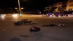 Konya'da hafif ticari aracın çarptığı elektrikli bisikletin sürücüsü öldü