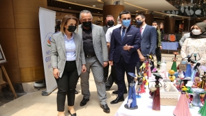 Nevşehir'de "Gençlik Haftası" etkinlikleri kapsamında resim sergisi açıldı