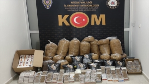 Niğde'de kaçakçılık operasyonunda 4 şüpheli gözaltına alındı