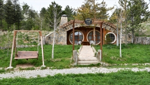 Sivas'ın "Hobbit Evleri" tam kapanma sürecinde en sessiz günlerini yaşıyor 