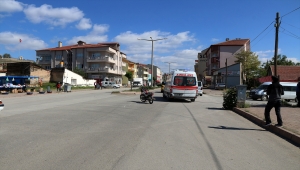 Sivas'ta hafif ticari aracın çarptığı motosiklet sürücüsü yaralandı 