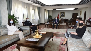 Sosyal Güvenlik Kurumu Karaman İl Müdürü Fındık'tan Vali Işık'a ziyaret