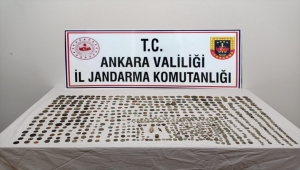 Ankara'da 718 parça tarihi eser ele geçirildi