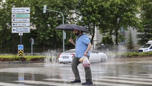 Ankara'da sağanak etkili oldu