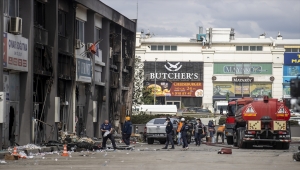 Başkentte kimyasal madde üreten merkezde çıkan yangında 38 iş yeri zarar gördü