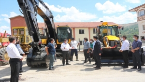 Başyayla Belediyesi makine parkı güçlendi