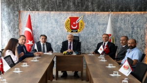 BBP Genel Başkan Yardımcısı Ali Keser'den Kayseri Gazeteciler Cemiyeti'ne ziyaret