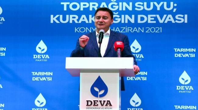 DEVA Partisi Genel Başkanı Ali Babacan, Konya'da tarım toplantısında konuştu: