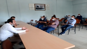 Karakeçili'de çiftçiler kaz yetiştiriciliği hakkında bilgilendirildi