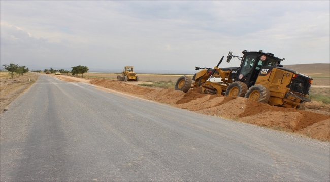 Karaman İl Genel Meclisi Başkanı Çayır, yapımı devam eden köy yollarını inceledi
