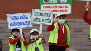 Kızılcahamam'dan Çevre Günü etkinliği düzenlendi 