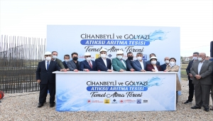 Konya'da Tuz Gölü'nün korunması için 4 yatırımın temeli atıldı