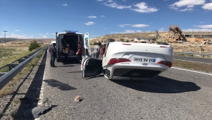 Nevşehir'de trafik kazası: 1 yaralı