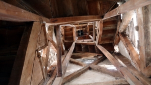 Saati İsviçre'den getirilen Çankırı'daki tarihi saat kulesinde zaman yeniden akmaya başlayacak