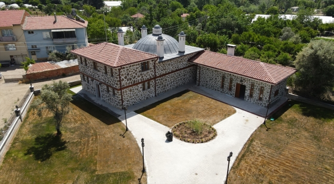 Sarıcakaya'daki 47 yıllık hamamın restorasyonu tamamlandı