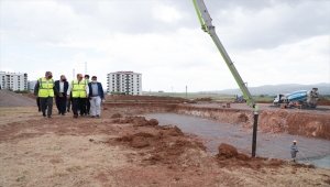 Sivas'ta, Şeyh Şamil Çok Amaçlı Spor Kompleksi'nin temeli atıldı