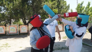 Suşehri'nde köy okulları sporla buluştu 