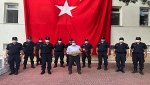 Ulaş Kaymakamı Nayman, İlçe Jandarma Komutanlığını ziyaret etti