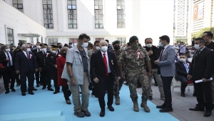 15 Temmuz'da darbecilerin vurduğu Ankara İl Emniyet Müdürlüğü'nde şehit olanlar anıldı