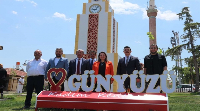 AK Parti Milletvekili Emine Nur Günay, Günyüzü ilçesinde Milli Bahçesi açtı