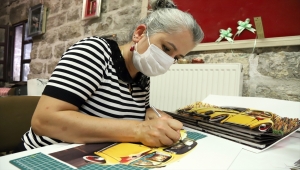 Aksaray'da rölyef ve el sanatları eğitimi alan 8 kadın kurdukları kooperatifle ihracata başladı