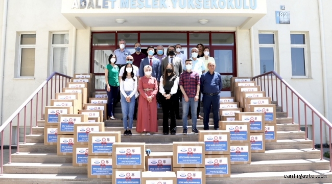 ERÜ Adalet MYO'dan Bünyan Cezaevine Kitap Bağışı