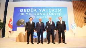 Gedik Yatırım, 30. yılını Borsa İstanbul'da gong töreni ile kutladı