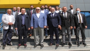 Hacettepe Spor Kulübü Başkanı Üstündağ, Gençlerbirliği Kulübü Başkanı Akdaş'ı ziyaret etti