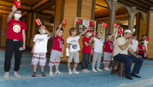 Kahramankazan'da Kuran kurslarında 15 Temmuz etkinliği düzenlendi