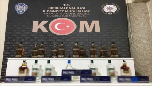 Kırıkkale'de gümrük kaçağı alkol ve sigara ele geçirildi