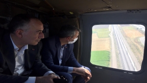 Kırıkkale'de helikopter destekli trafik denetimi yapıldı