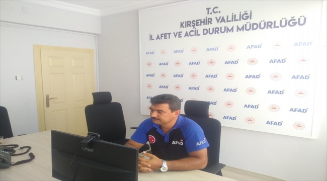 Kırşehir BOTAŞ çalışanlarına çevrimiçi afet farkındalık eğitimi verildi