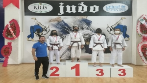 Konya Büyükşehir Belediyespor Judo Takımı Kilis'den madalyayla döndü