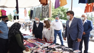 Milletvekili Emine Nur Günay, Alpu ilçesini ziyaret etti