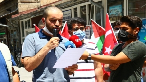 Nevşehir'de Mescid-i Aksa'ya yapılan baskına tepki