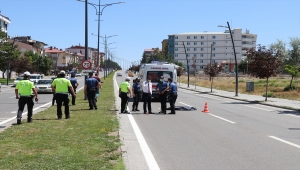 Sivas'ta otomobilin çarptığı kadın öldü