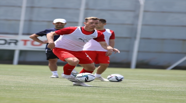 Sivasspor, Petrocub maçının hazırlıklarını sürdürdü