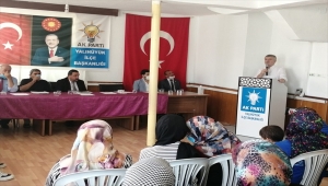 Yalıhüyük'te AK Parti Danışma Meclisi Toplantısı yapıldı