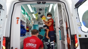 Aksaray'da otomobil şarampole devrildi: 5 yaralı