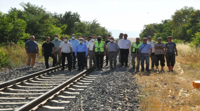 Akşehir OSB için demiryolu çalışmaları