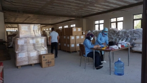 Beypazarı'ndan sel bölgesine yardım tırı gönderildi