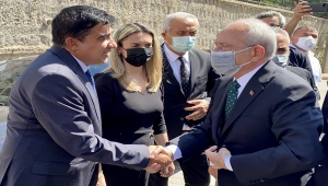 CHP Genel Başkanı Kemal Kılıçdaroğlu, Kırşehir'de taziye ziyaretinde bulundu